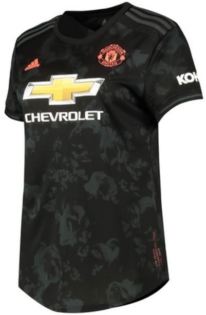 Camisa feminina oficial Adidas Manchester United 2019 2020 III